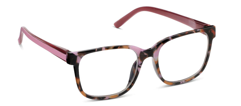 Peepers Readers - Sycamore - Pink Botanico/Pink (with Blue Light Focus™ Eyewear Lenses)