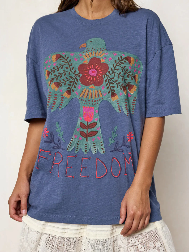 Natural Life - Life Is A Canvas Cotton Tee - Freedom