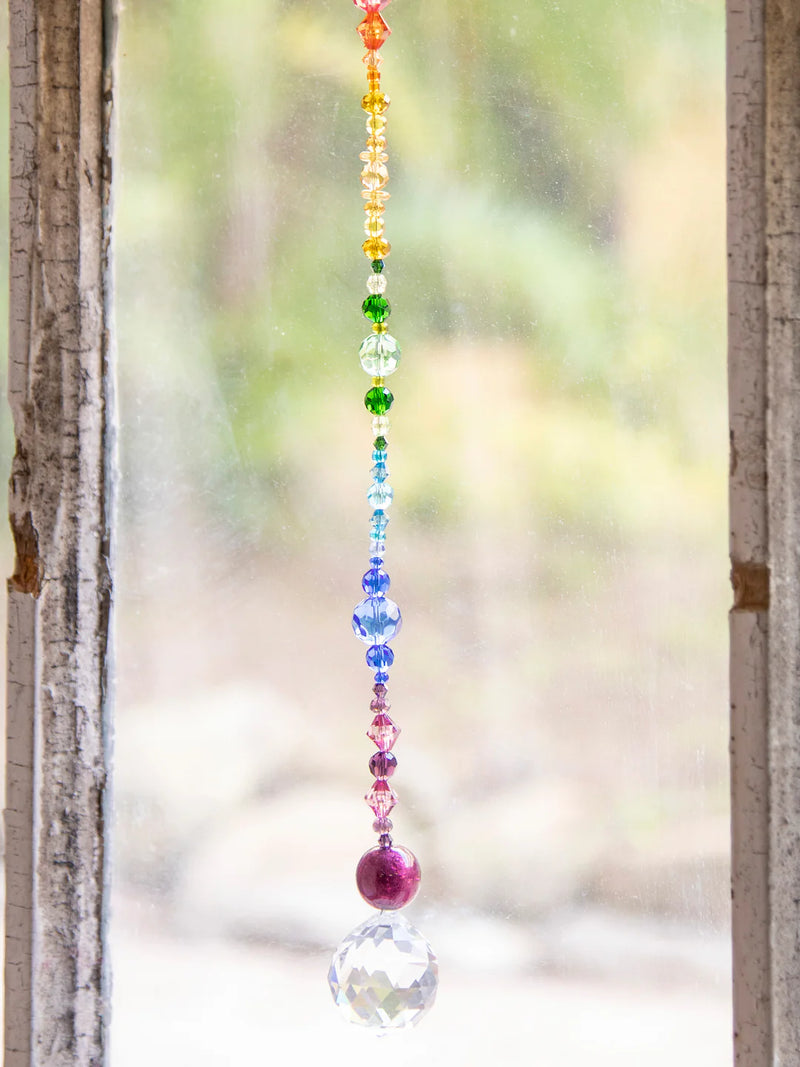 Natural Life Crystal Sun Catcher - Rainbow