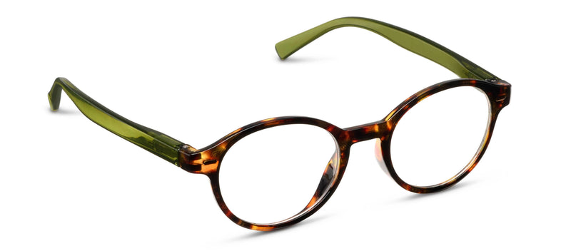 Peepers - Dawson - Tortoise/Green (Blue Light)