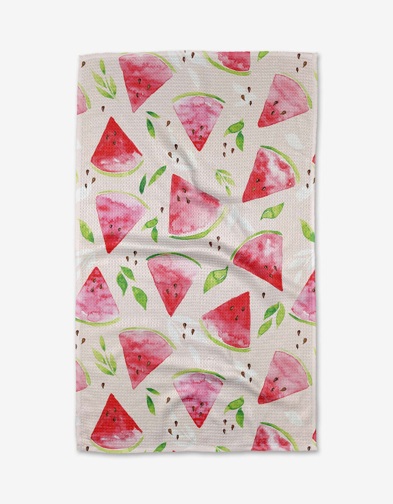 Geometry - Watermelon Slice Tea Towel