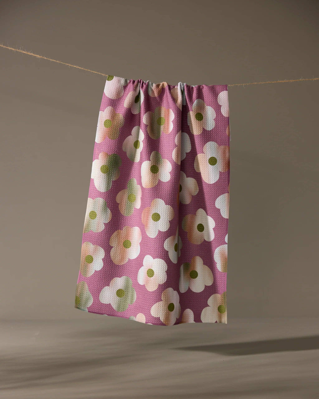 Geometry - Brushed Bouquet Tea Towel