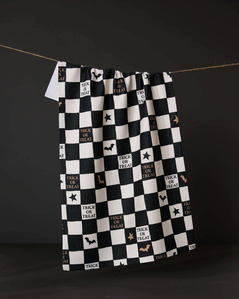Geometry - Tricks and Treats Tea Towel