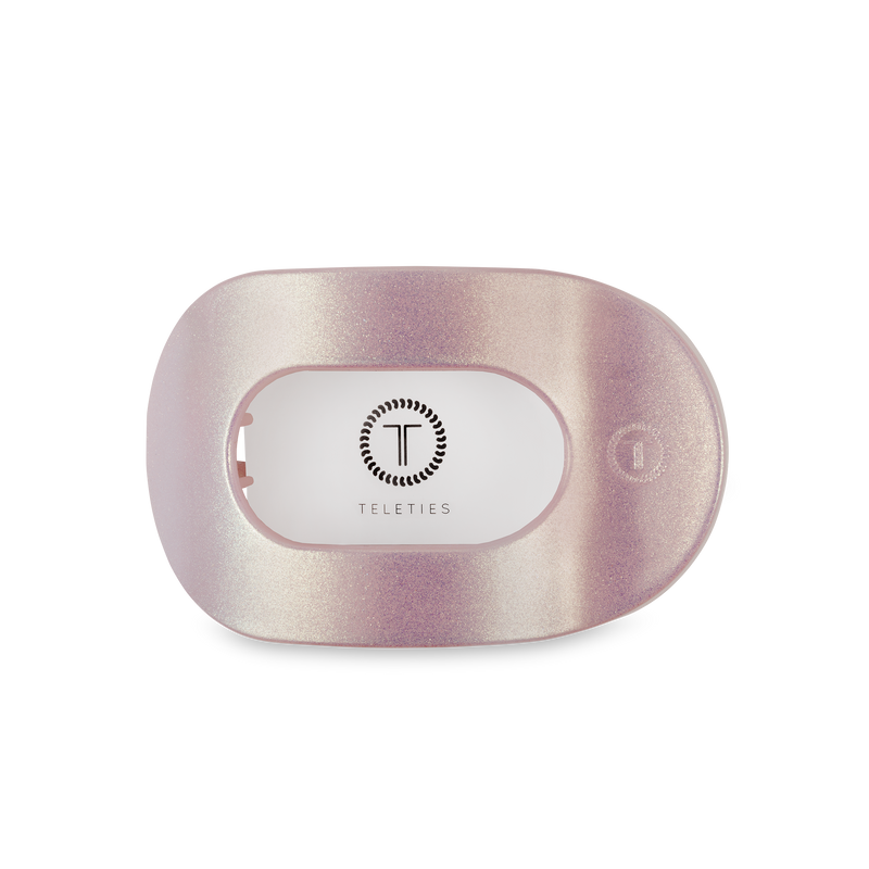 TELETIES - Round Flat Hair Clip | Medium | Harbor Cruise