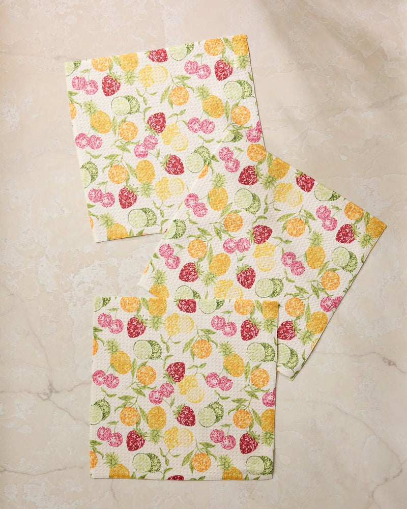 Geometry - Disco Fruits Dishcloth Set