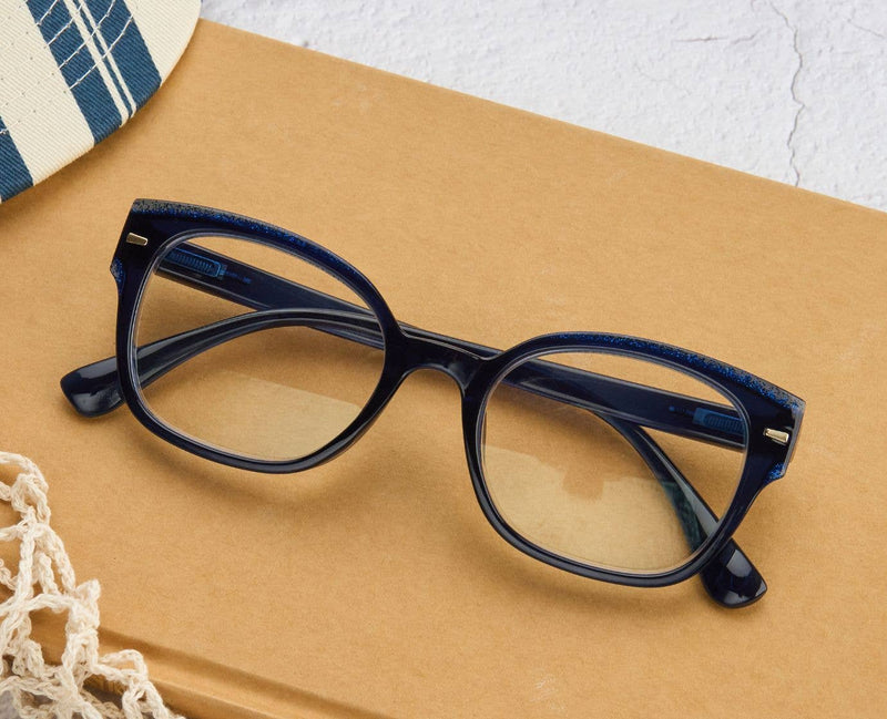 Peepers - Glimmer (Blue Light): Navy / Reading / 2.25