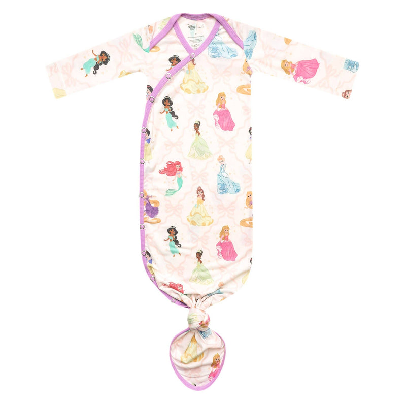 Copper Pearl - Newborn Knotted Gown - Disney Princess