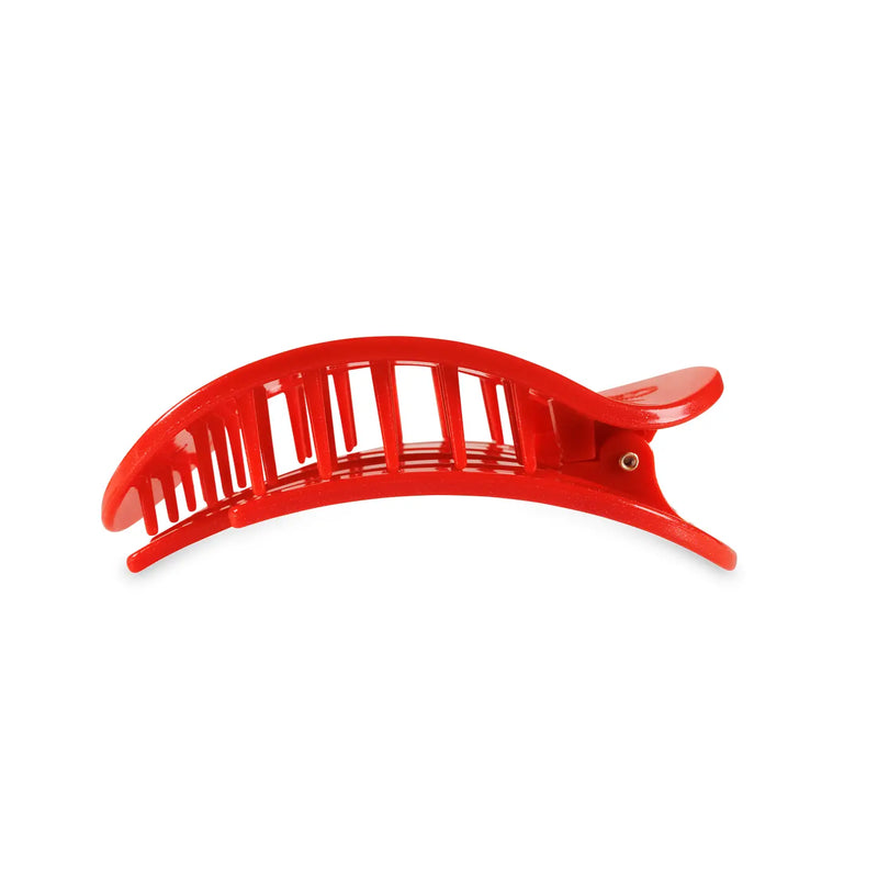 TELETIES - Rudolph Red Flat Round Hair Clip - Assorted Sizes