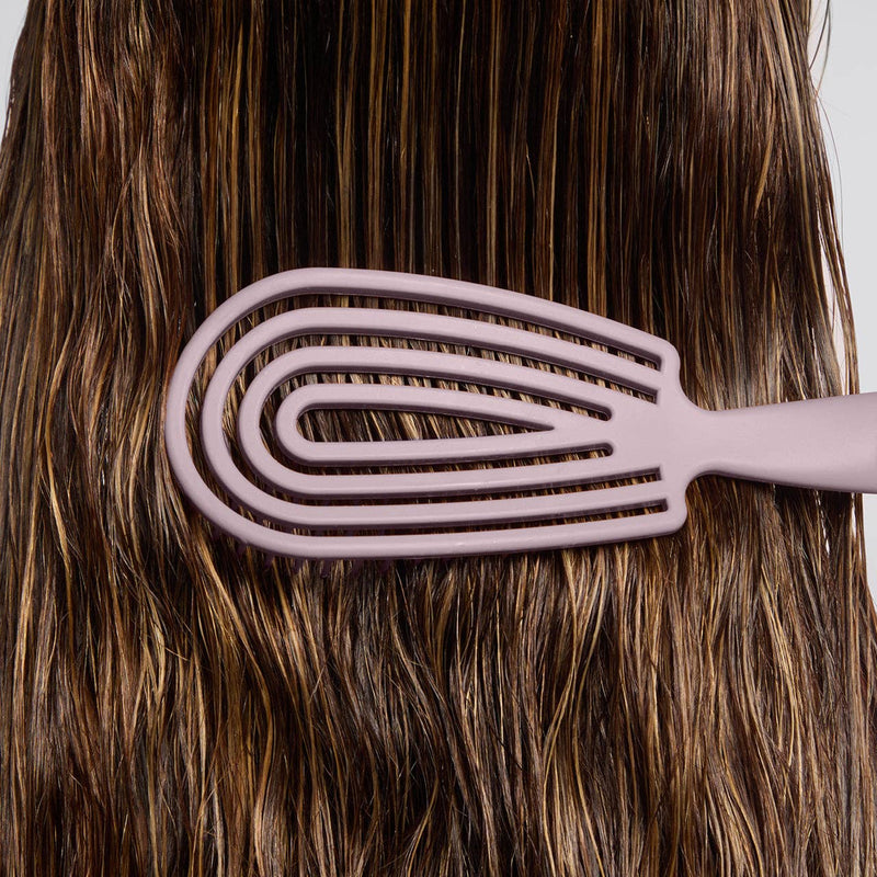 KITSCH - Detangling Flexi Brush - Soft Violet