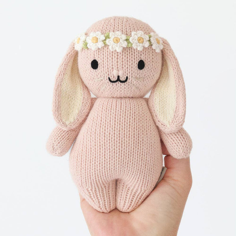 cuddle+kind - Baby bunny (rose with ivory floral), gives 5 meals