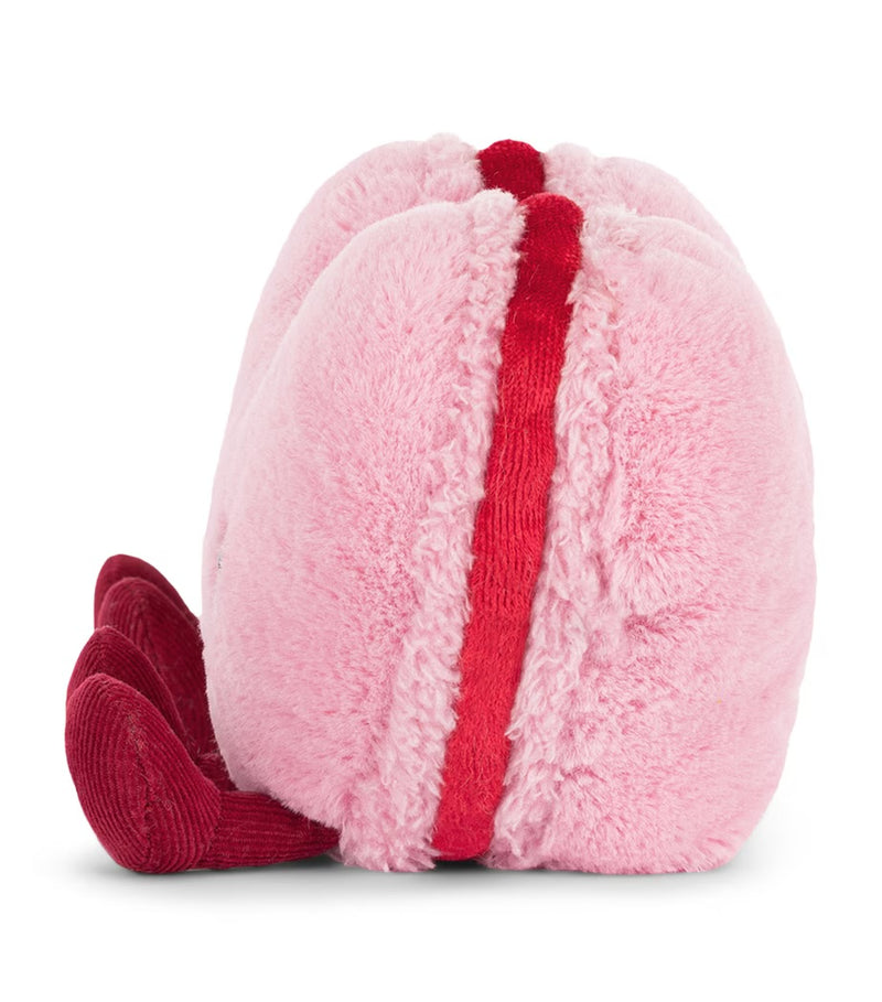 Jellycat Amuseables Colette Heart Macaron Plush (Pink)