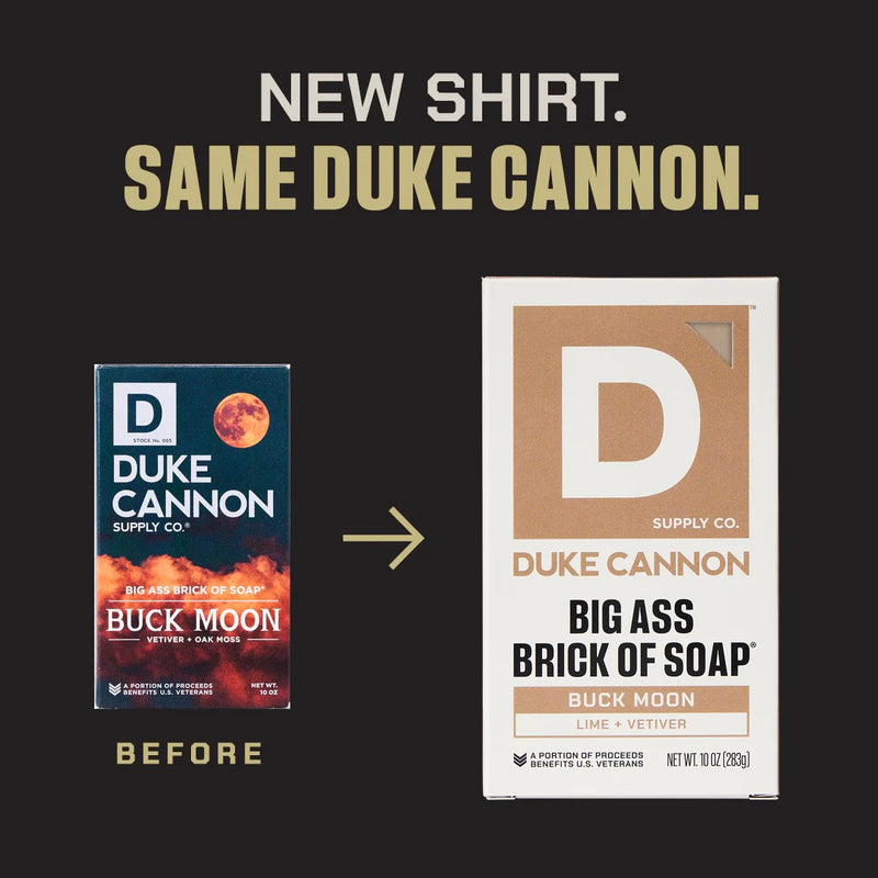Duke Cannon BIG ASS BRICK OF SOAP - BUCK MOON