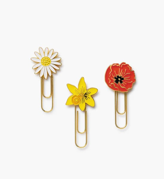 RIFLE PAPER CO. Garden Study Enamel Paper Clip Set