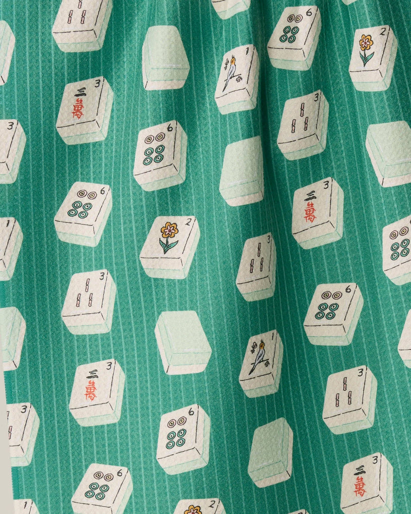 Geometry - Tile Flow Tea Towel - Mahjong