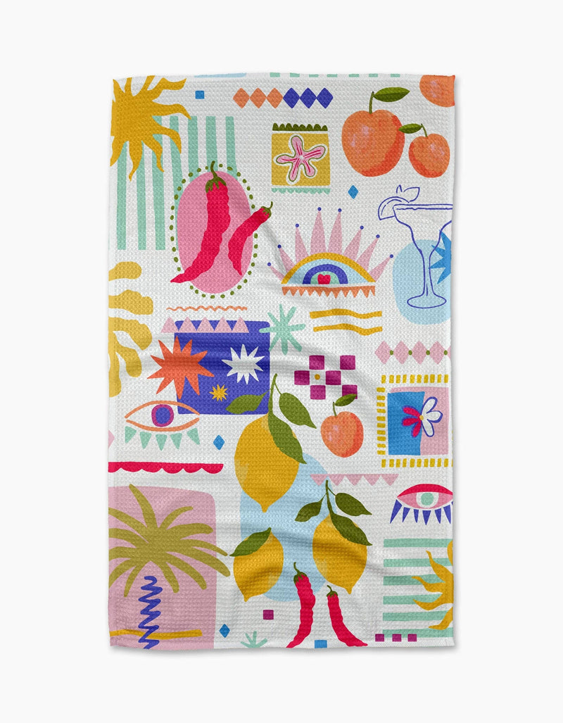 Geometry - Italian Picnic Tea Towel