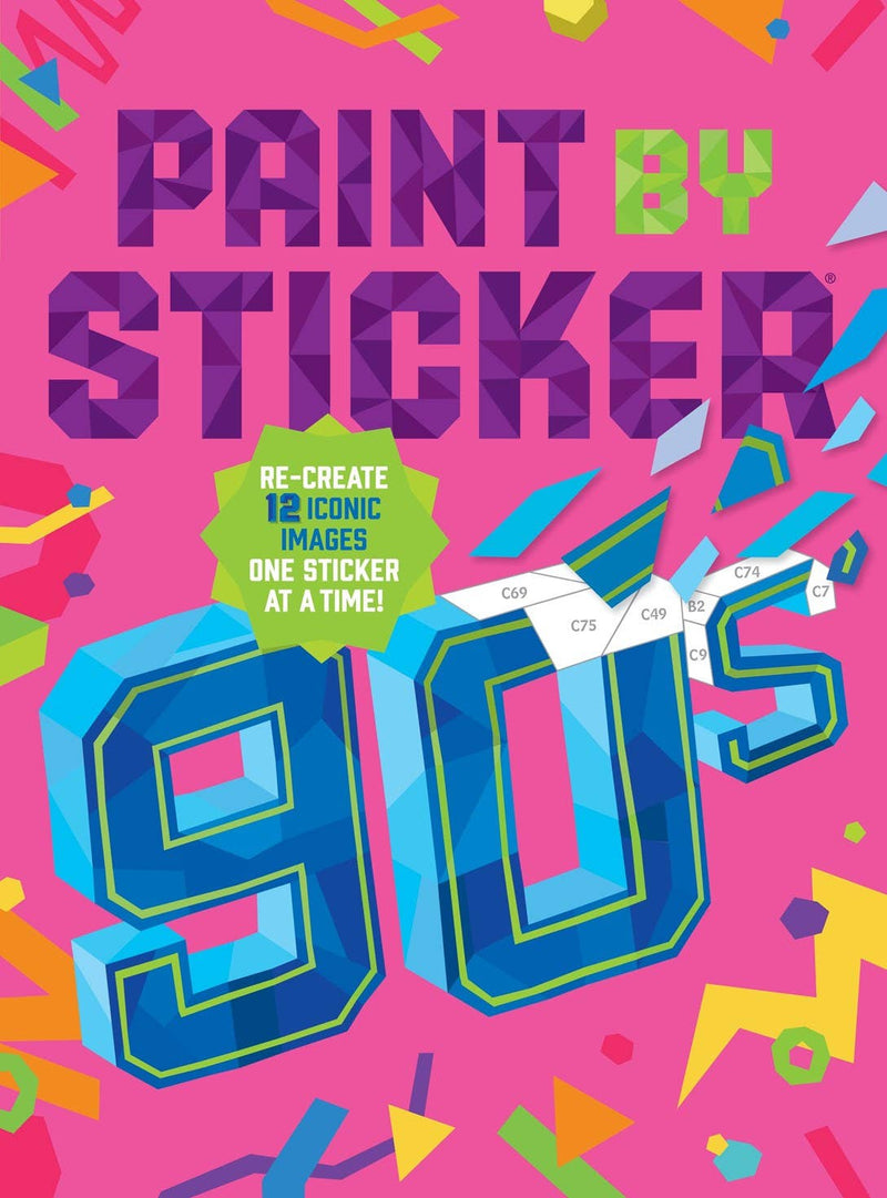 Hachette Book Group - Paint by Sticker (Official): 90s