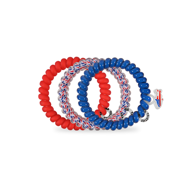 TELETIES - Sea to Shining Sea Small Hair Ties