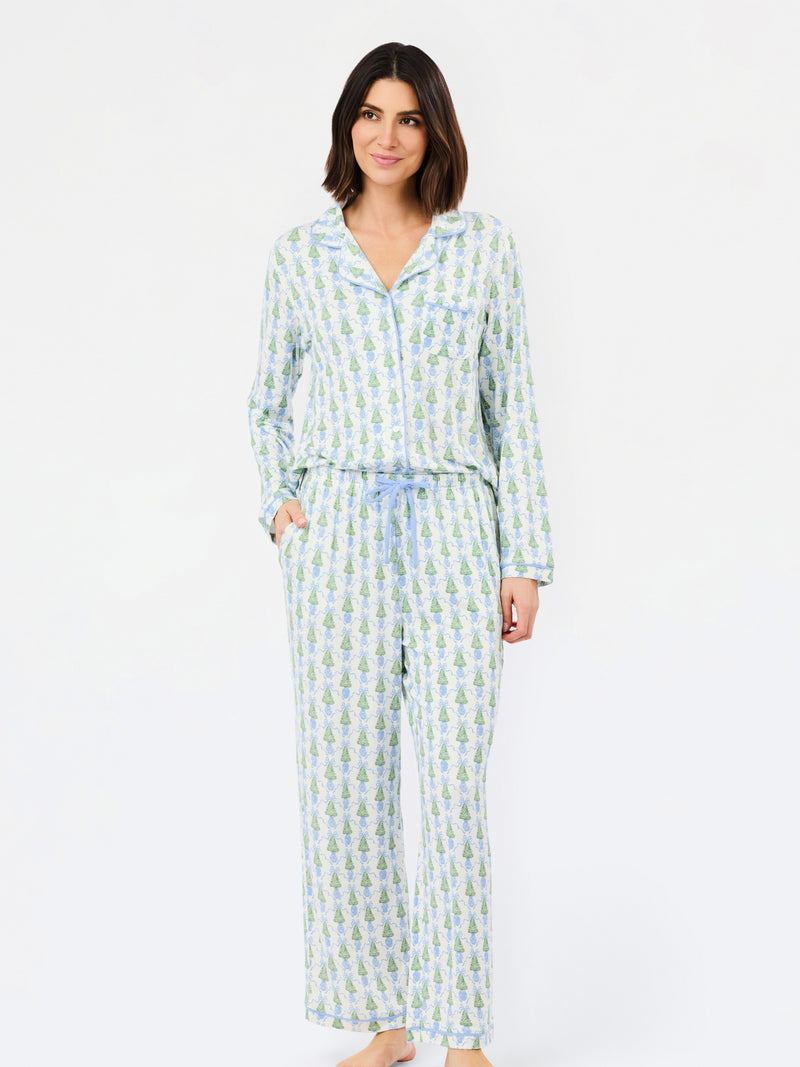 Mary Square - Women's Charlotte Pants Set | Winter Pines