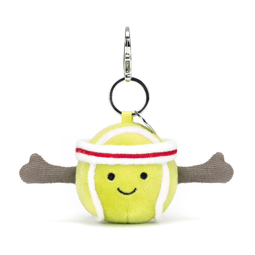 Jellycat Amuseables Sports Tennis Ball Bag Charm
