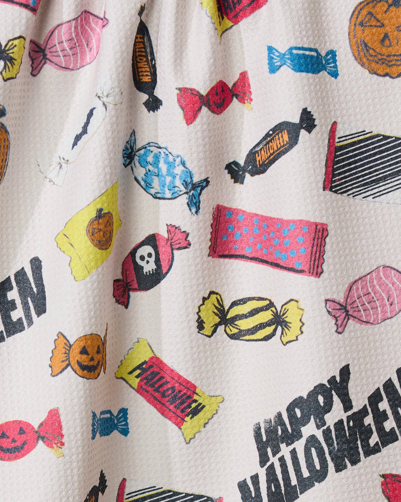 Geometry - Halloween Treats Tea Towel