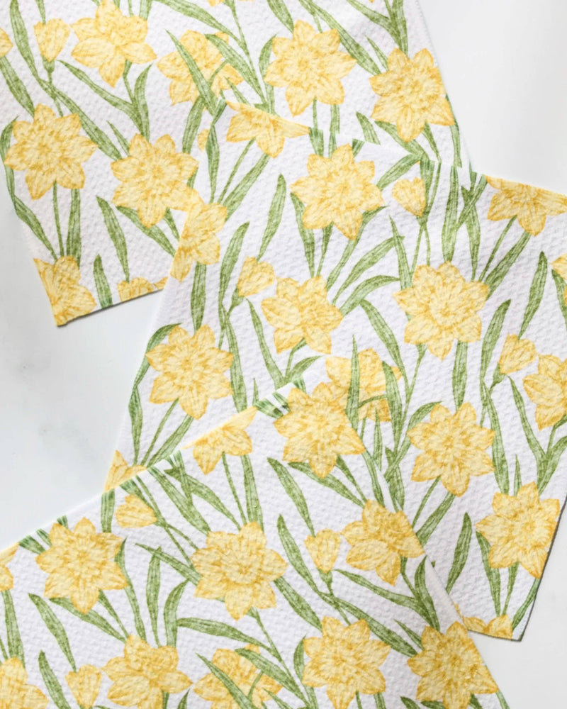 Geometry - Daffodil Darling Dishcloth Set
