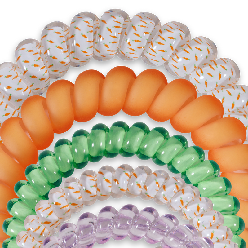 TELETIES - Spiral Hair Coil | Mix Pack | Hoppy Days!