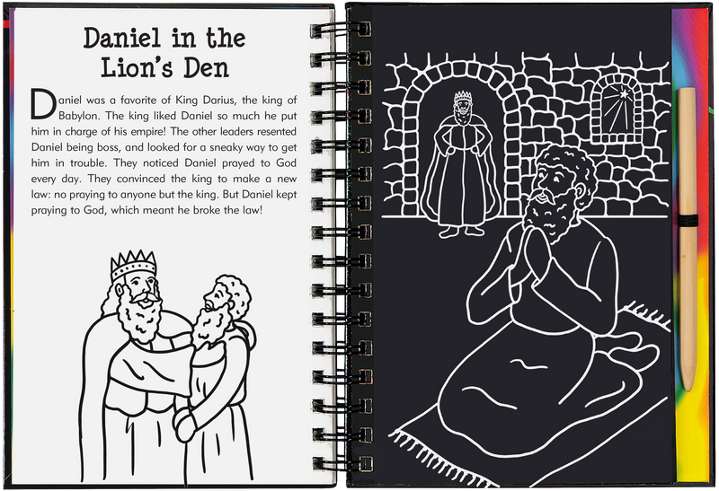 Peter Pauper Press - Scratch & Sketch Bible Stories