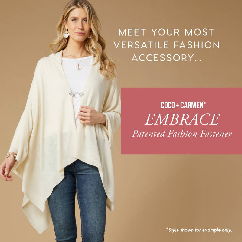 COCO + CARMEN - Embrace Fashion Fastener: Pearl Shield