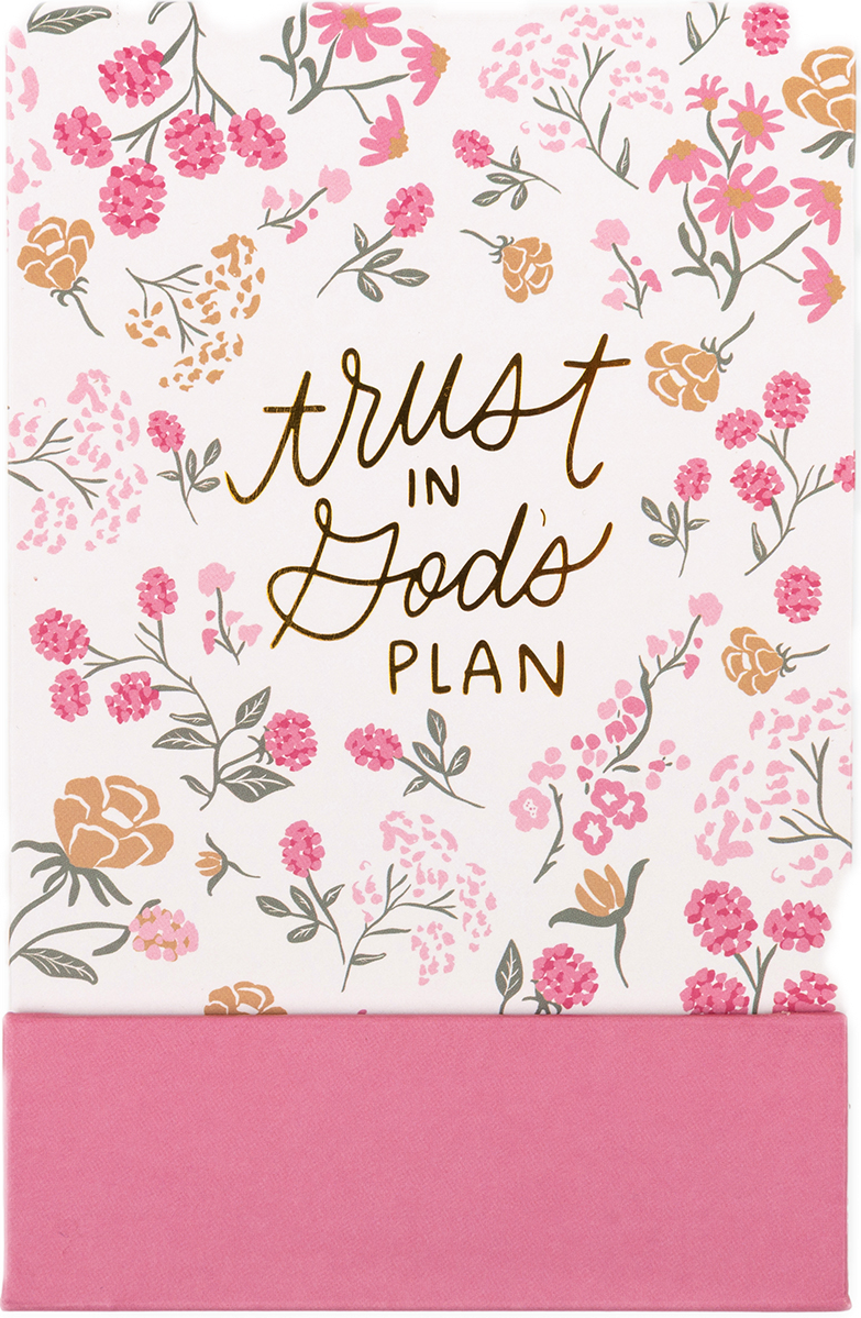 Mary Square Flip Notepad | Trust in God's Plan