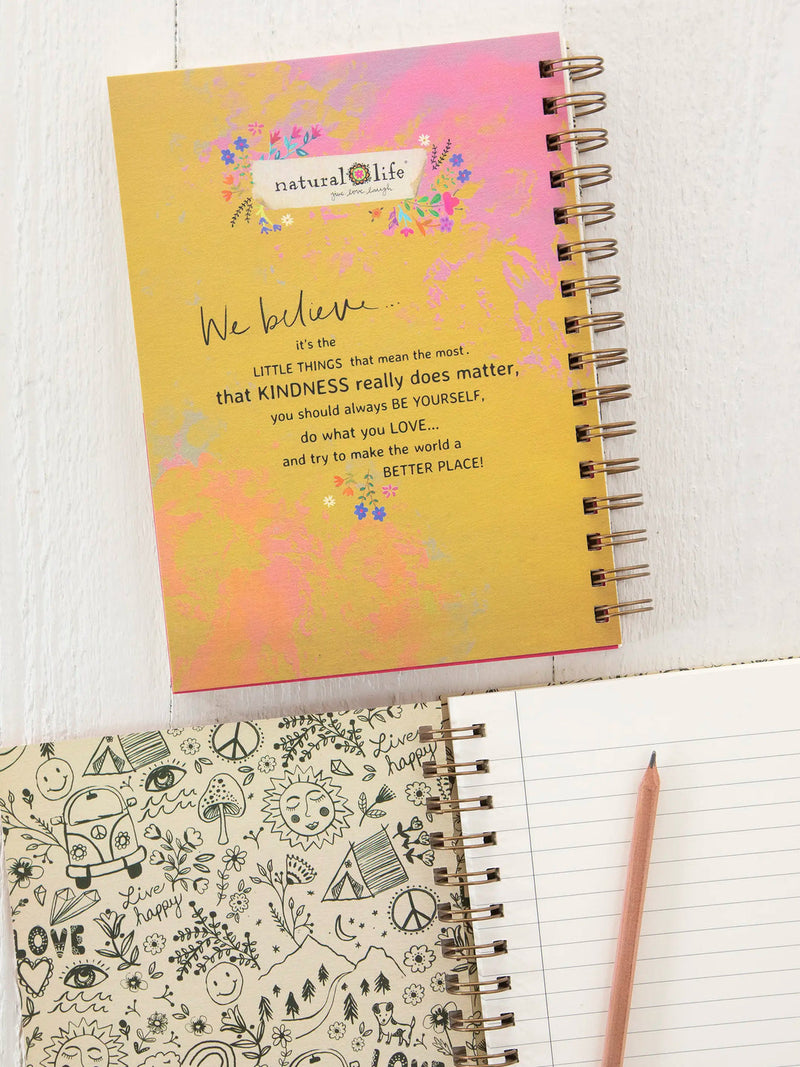 Natural Life® Spiral Notebook - Grateful