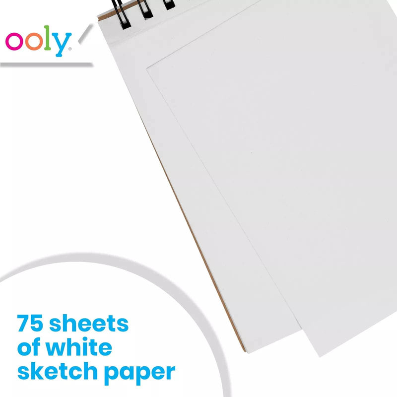 OOLY - D.I.Y. Cover Sketchbook - White Paper
