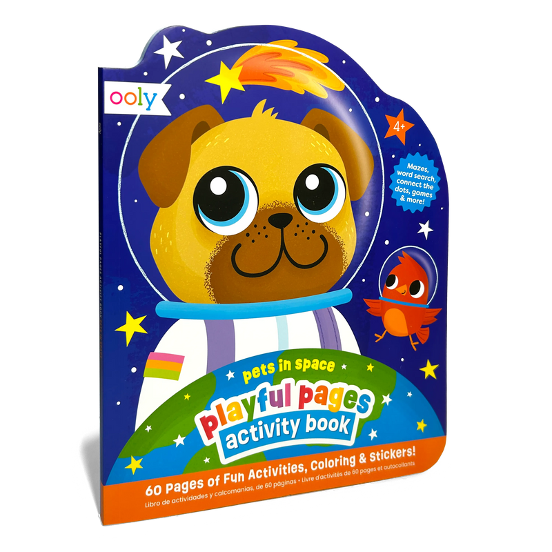 OOLY - Playful Pages Activity Book -Pets in Space!