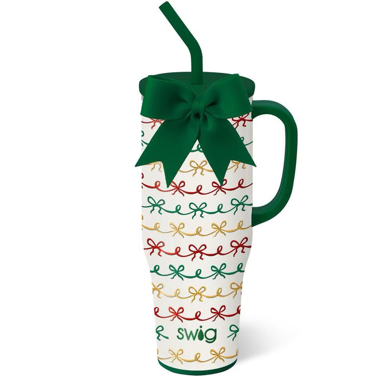 Swig Life Christmas Bows Mega Mug (40oz)