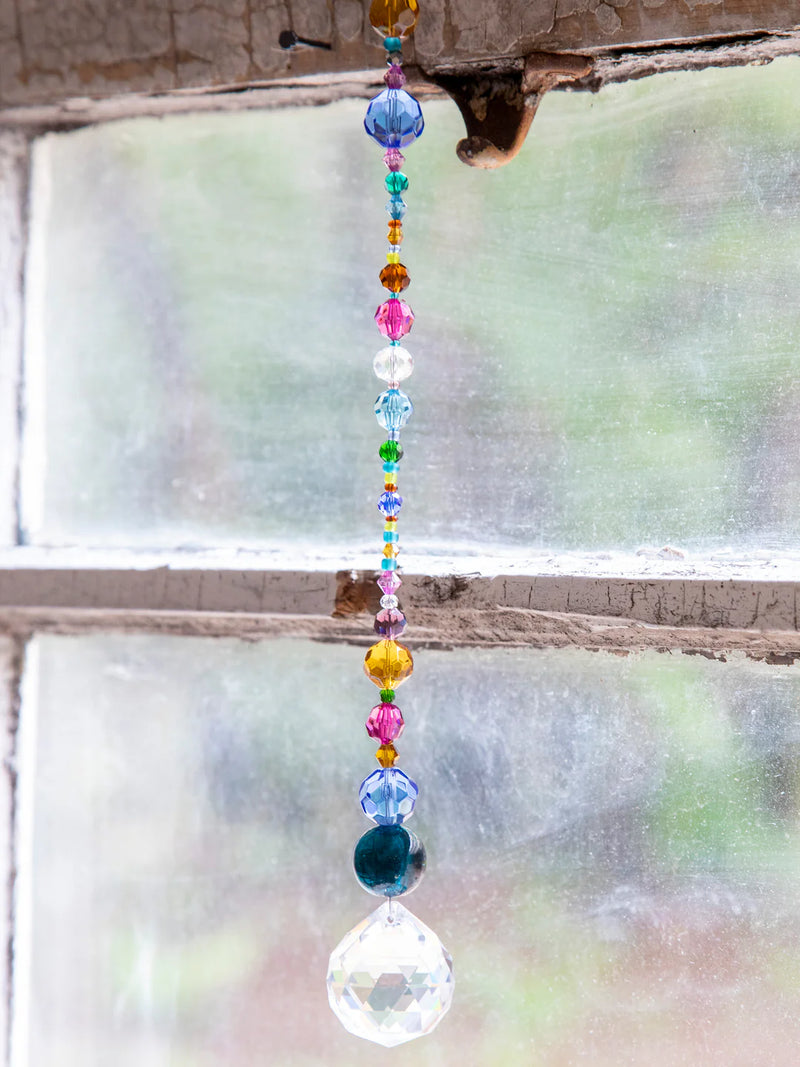 Natural Life Crystal Sun Catcher - Multicolored