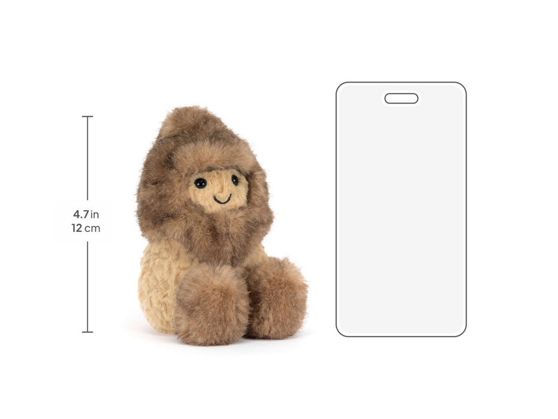 Jellycat Amuseables Peanut Yeti Outfit Plush