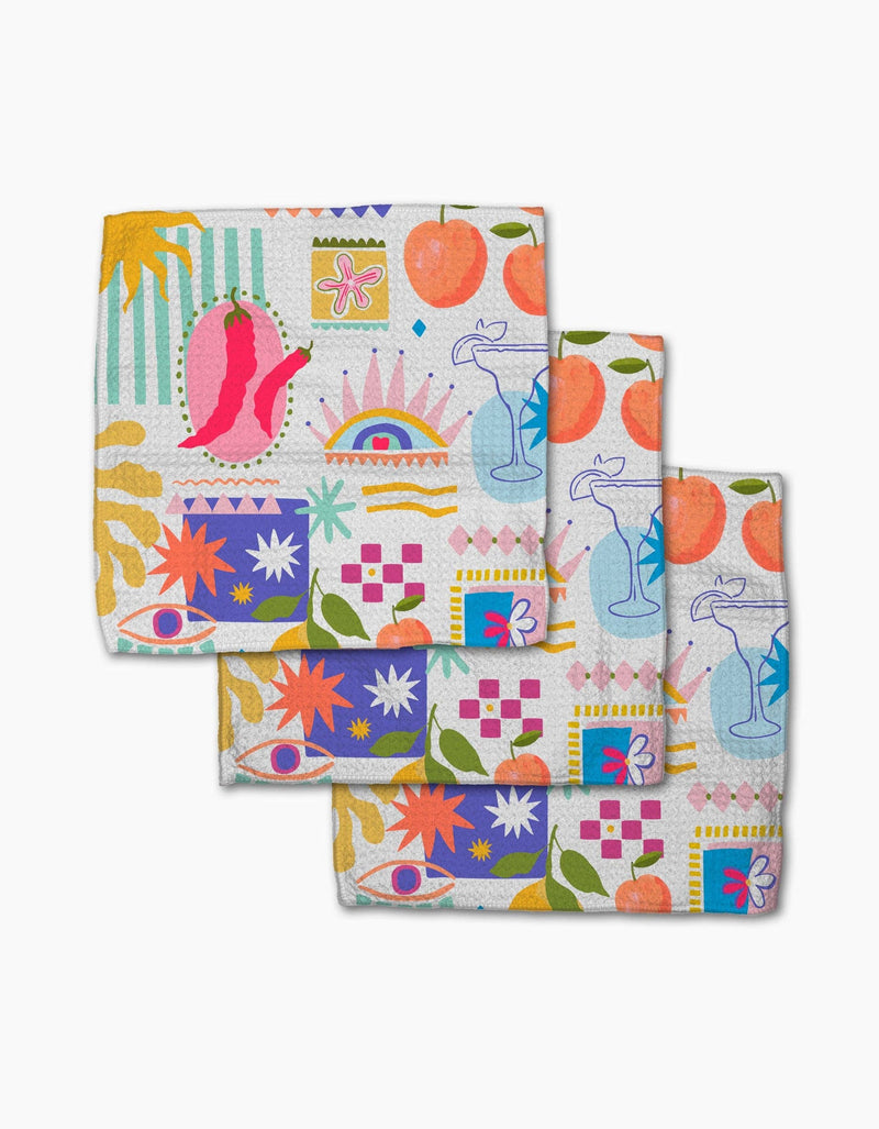 Geometry - Italian Picnic Dishcloth Set