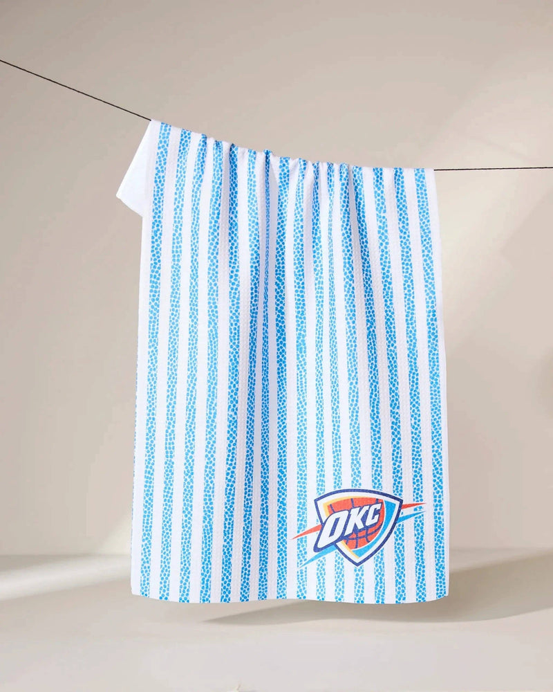 Geometry - OKC Grip Stripe Tea Towel