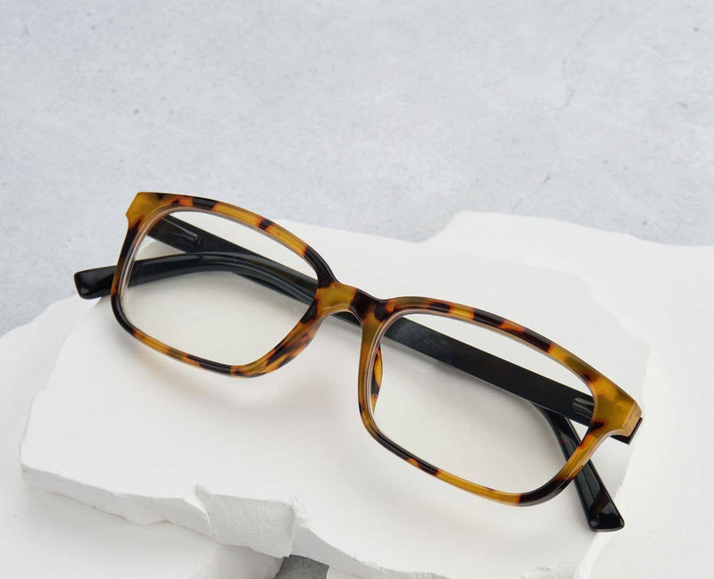 Peepers - Memphis (Blue Light): Olive Botanico / Reading / 2.50