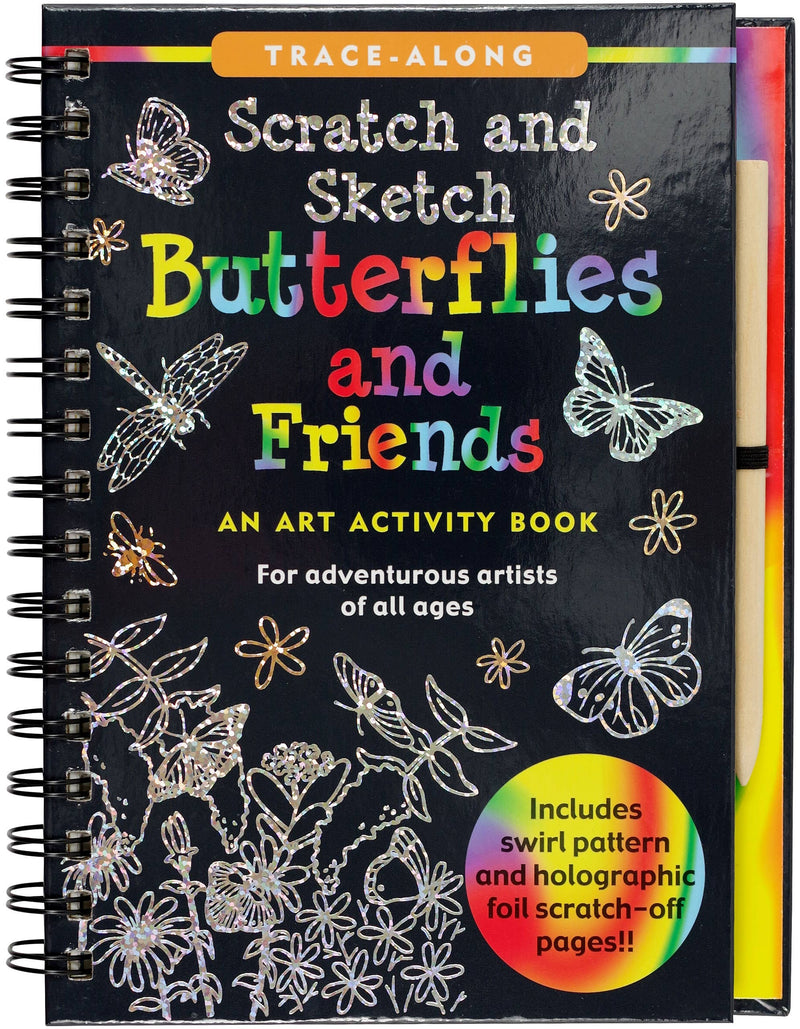 Peter Pauper Press - Scratch & Sketch™ Butterflies & Friends