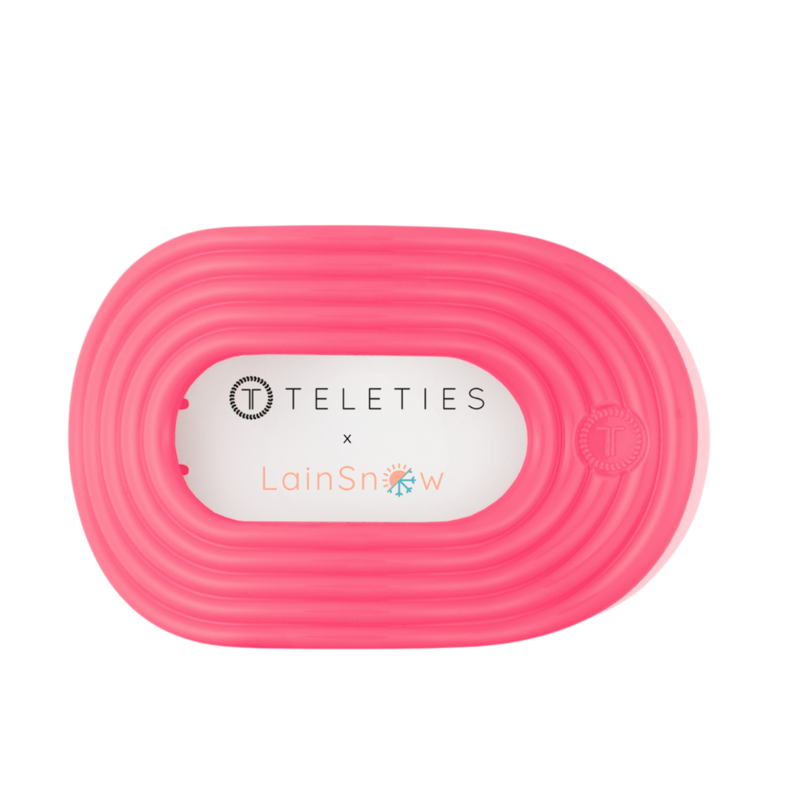 TELETIES - Flat Round | Tropic Twist | Large