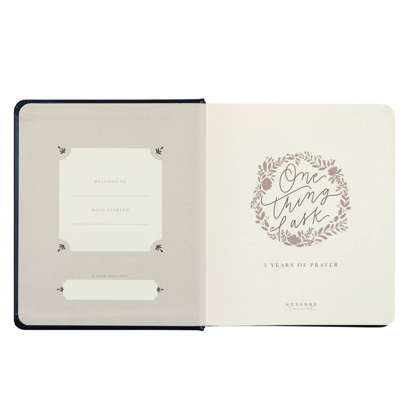 Hosanna Revival - Prayer Journal: One Thing I Ask: Versailles Theme