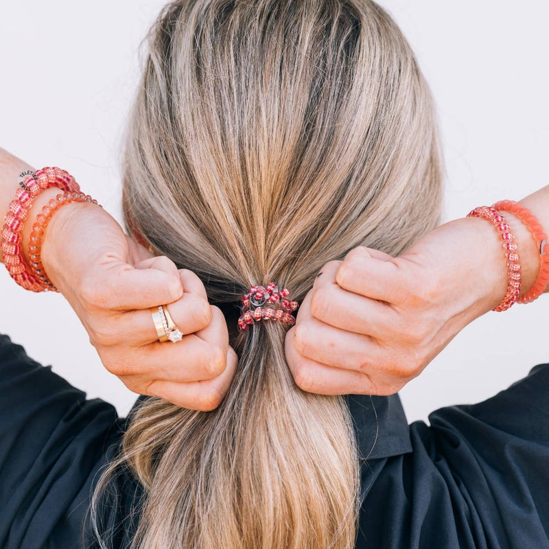 TELETIES - Spiral Hair Coils | Small | Dreamsicle