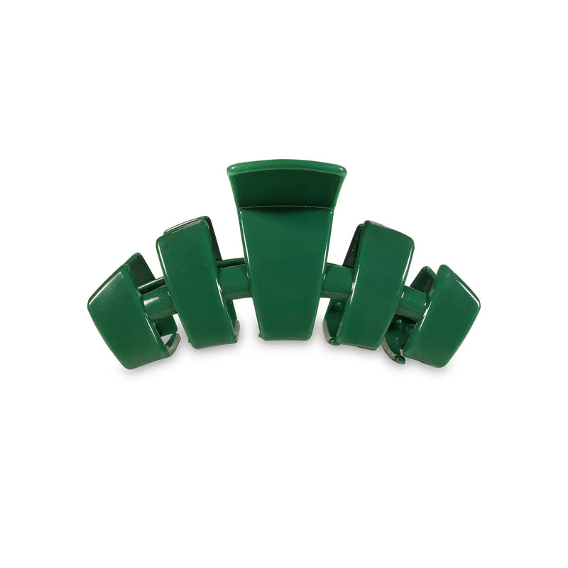 TELETIES - Classic Mistletoe Green Hair Clip - Assorted Sizes