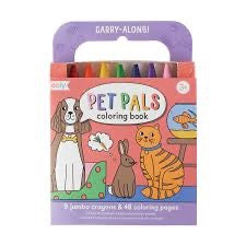 OOLY - OOLY Carry Along Coloring Book Assortment