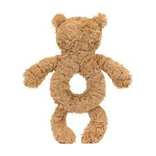 Jellycat Bartholomew Bear Ring Rattle