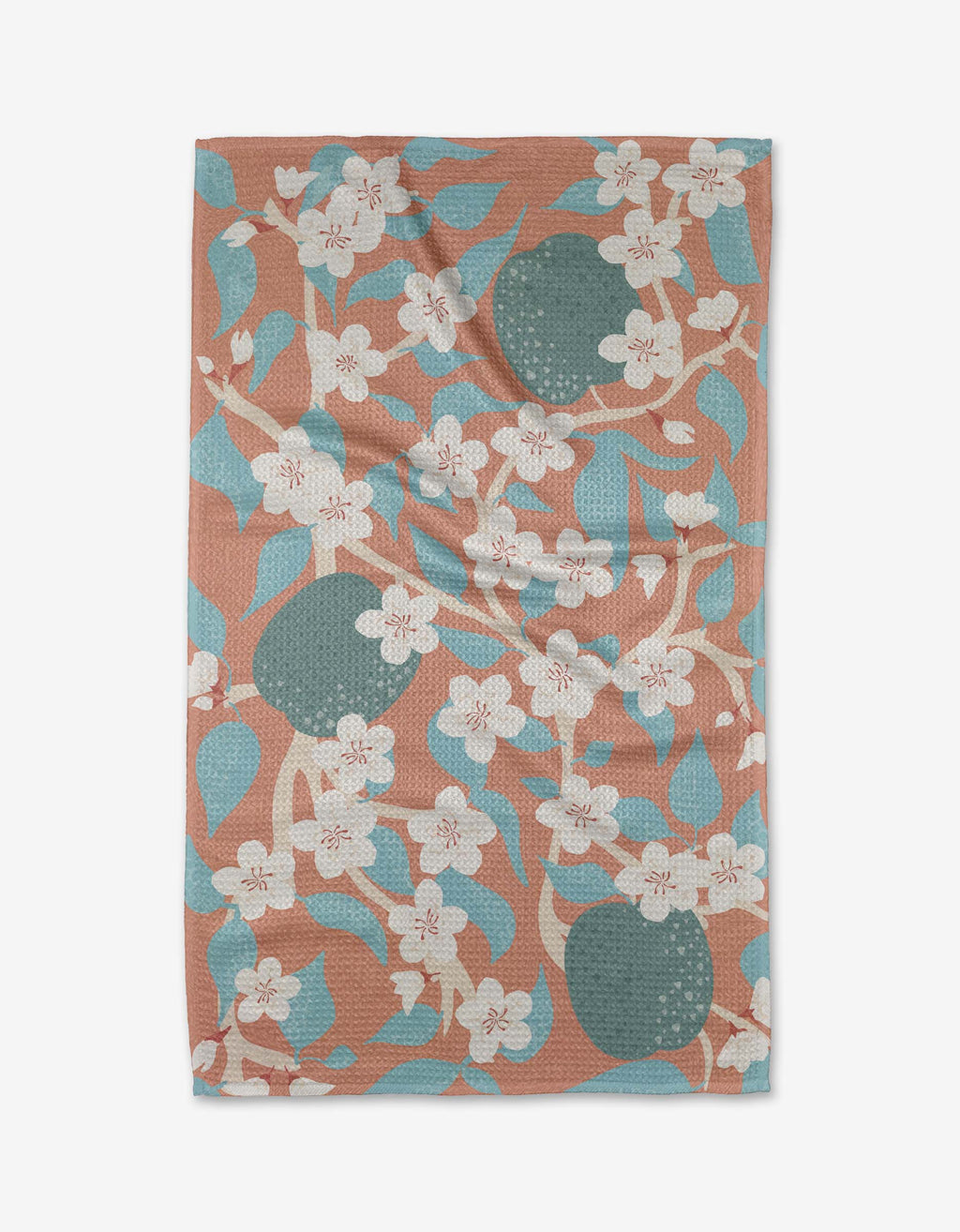 Geometry - Apple Blossoms Tea Towel