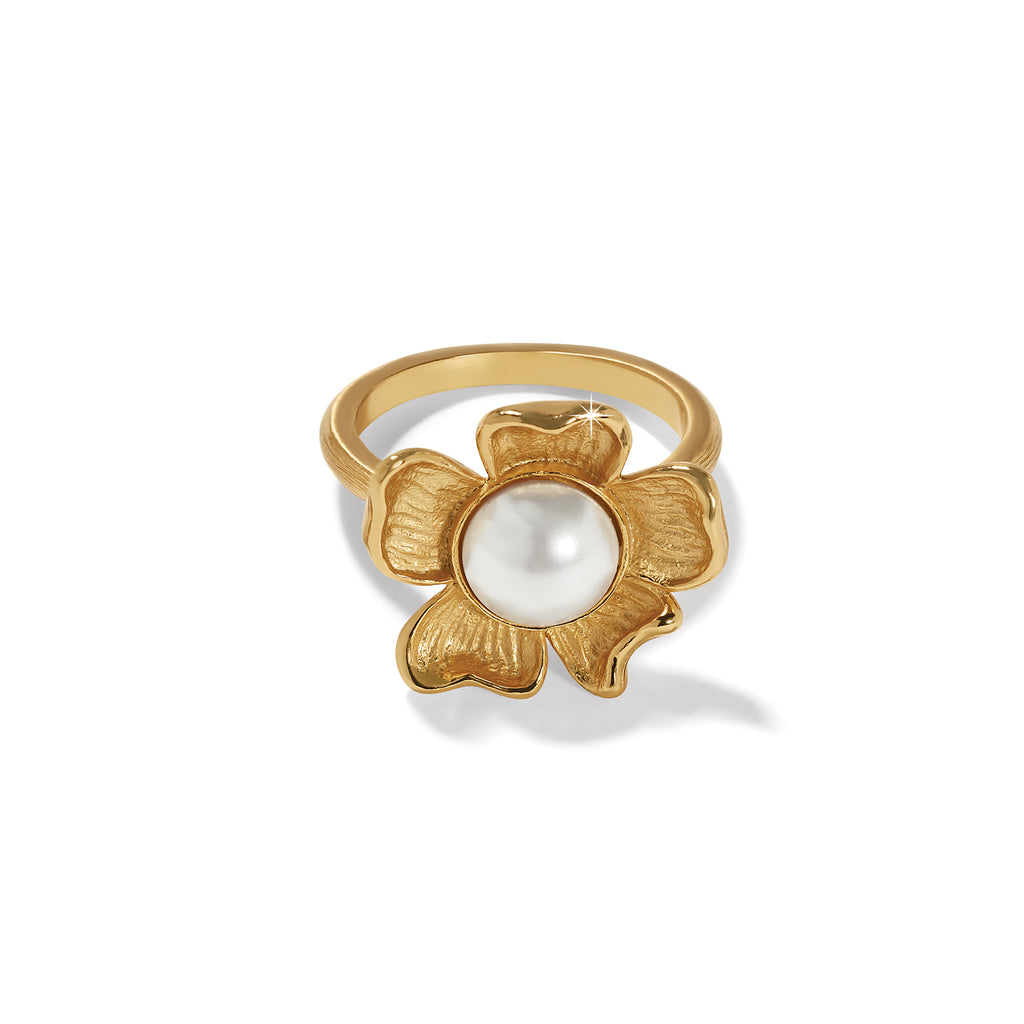 Brighton Everbloom Pearl Ring - Gold