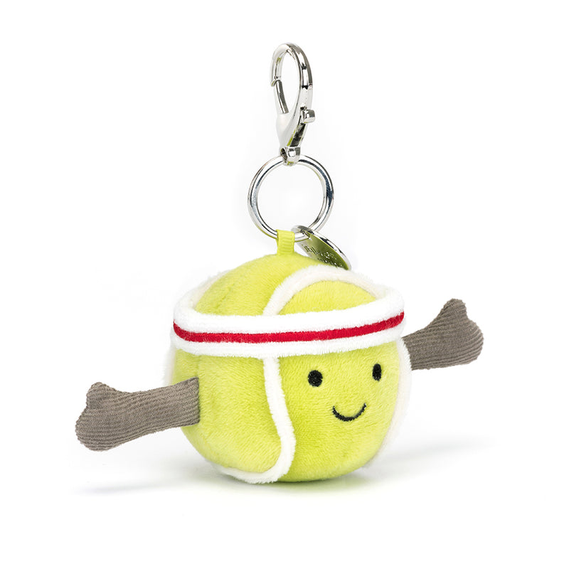 Jellycat Amuseables Sports Tennis Ball Bag Charm