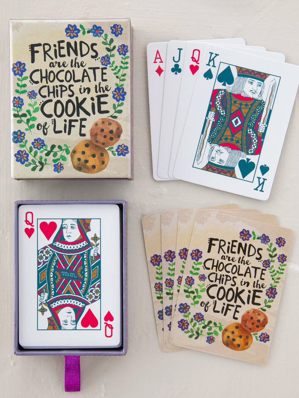 Natural Life Deck of Playing Cards - Chocolate Chip
