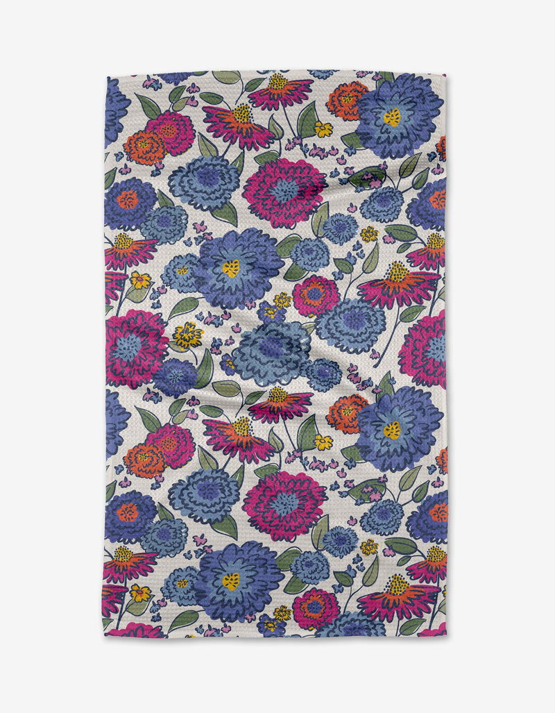 Geometry - Painterly Meadow Tea Towel